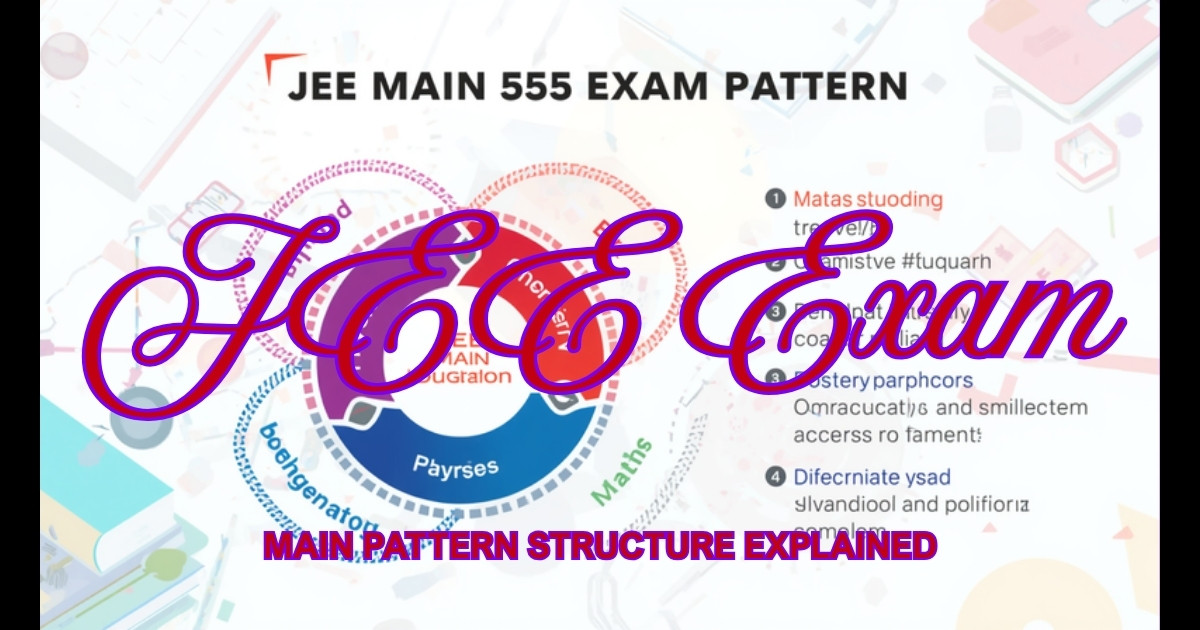 JEE Main Exam Pattern Structure